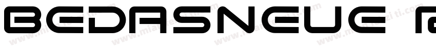 bedasneue regular字体转换